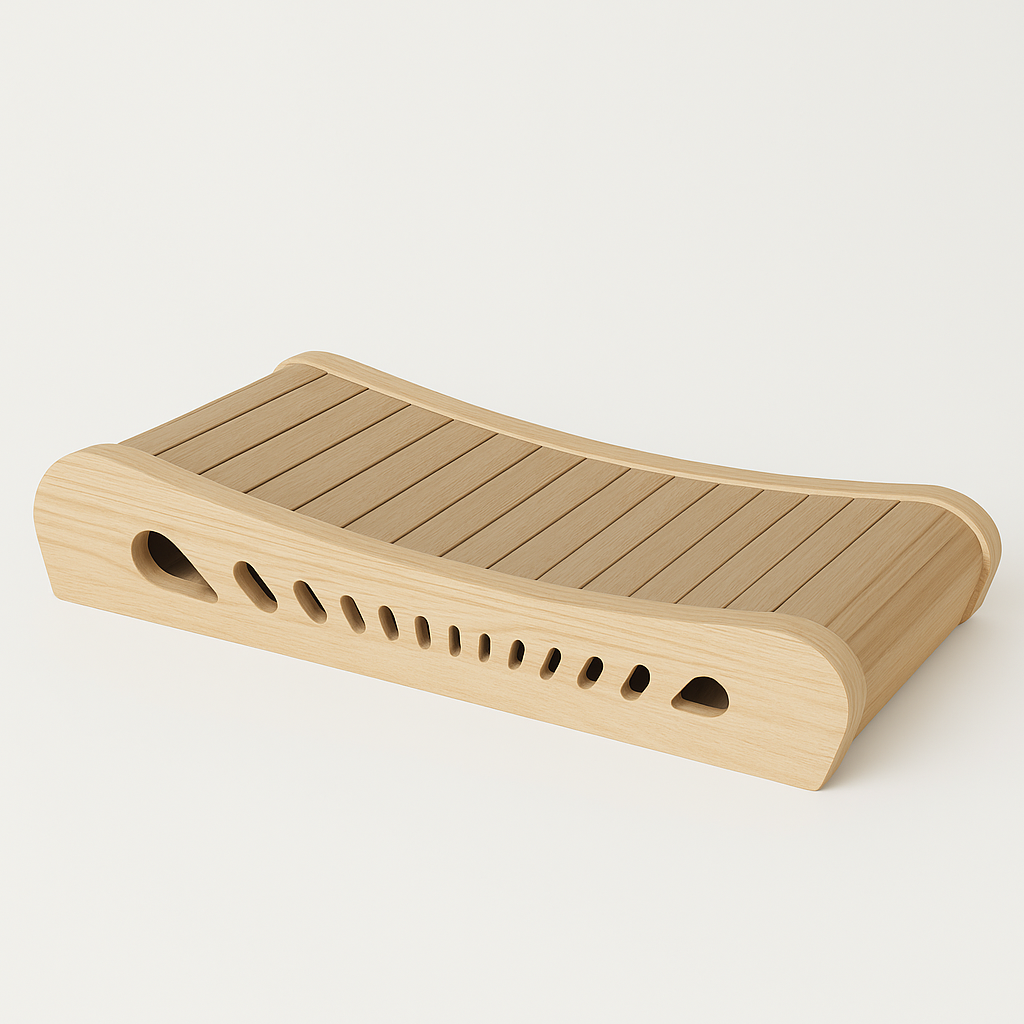 Natural Wood Walking Pad -